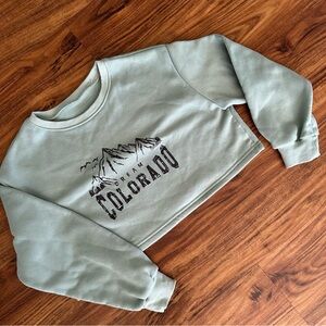 Colorado Crop Sweater